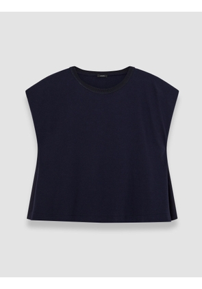 Cotton Poplin Jersey T-Shirt - 32