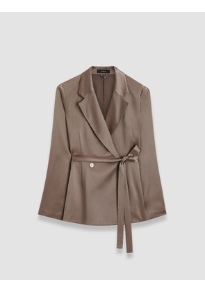 Joubert Silk Satin Jacket - 34