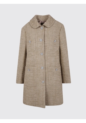 Coat N° 21 Woman color Gold