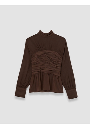 Rachel Crepe de Chine Silk Blouse - 34