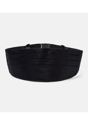 Dolce&Gabbana Silk smoking belt