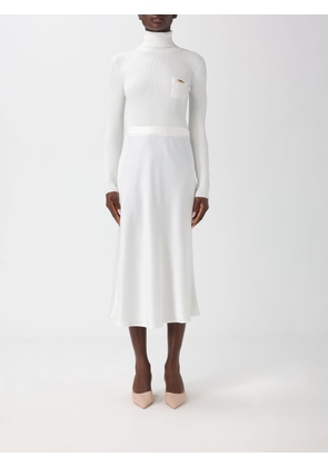 Dress ELISABETTA FRANCHI Woman color Ivory