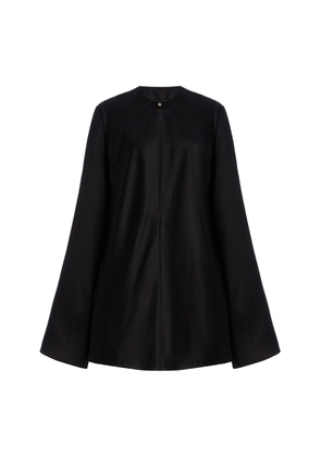 Brandon Maxwell The Ella Fluid Twill Mini Dress - Moda Operandi