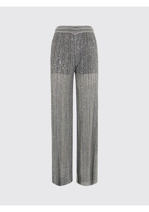 Pants MISSONI Woman color Silver