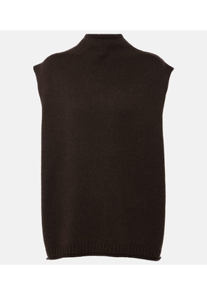 Lisa Yang Tova mockneck cashmere sweater vest