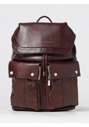 Backpack BRUNELLO CUCINELLI Men color Burgundy