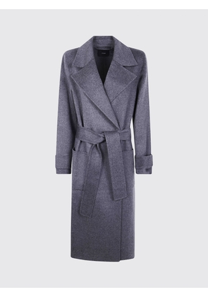 Coat JOSEPH Woman color Smoke Grey