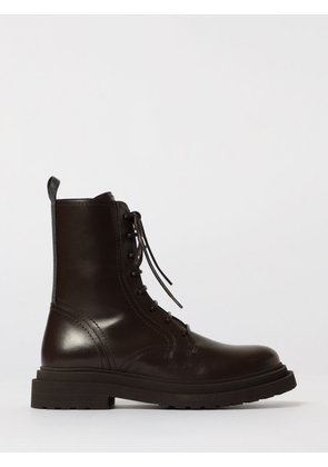 Boots BRUNELLO CUCINELLI Woman color Dark