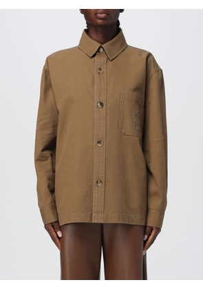Jacket SAINT LAURENT Woman color Beige