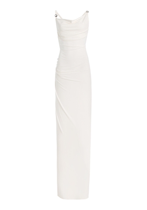 Coperni Jersey Maxi Logo Dress - Moda Operandi