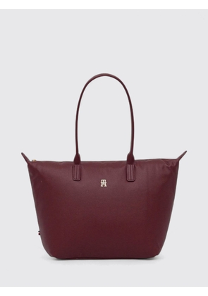 Shoulder Bag TOMMY HILFIGER Woman color Burgundy