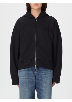 Sweatshirt GANNI Woman color Black
