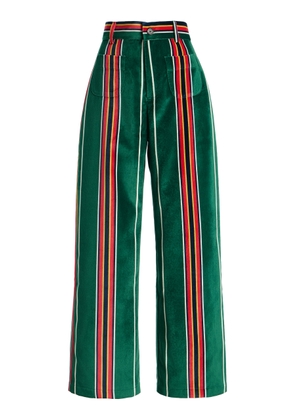 LA VESTE Pippi Cotton Velvet Pants - Moda Operandi