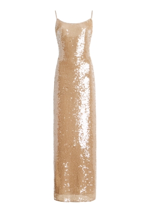 The New Arrivals Ilkyaz Ozel Isis Sequined Gown - Moda Operandi