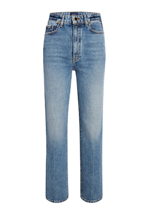 Khaite Danielle Rigid High-Rise Straight-Leg Jeans - Moda Operandi