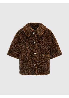 Fur Coat MAX MARA Woman color Brown