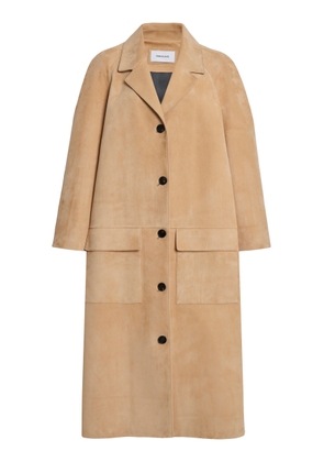 Ferragamo Suede Car Coat - Moda Operandi