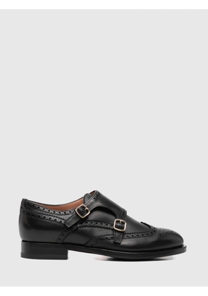 Oxford Shoe SANTONI Woman color Black