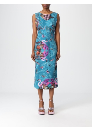 Dress VERSACE JEANS COUTURE Woman color Blue