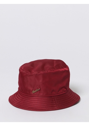Hat BORSALINO Men color Burgundy