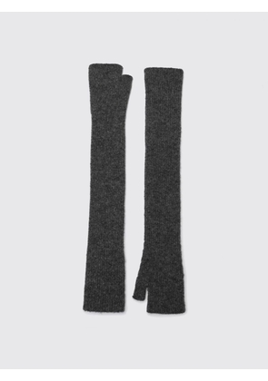 Gloves ROBERTO COLLINA Woman color Grey