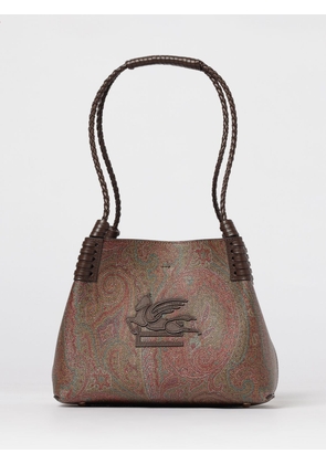 Shoulder Bag ETRO Woman color Brown