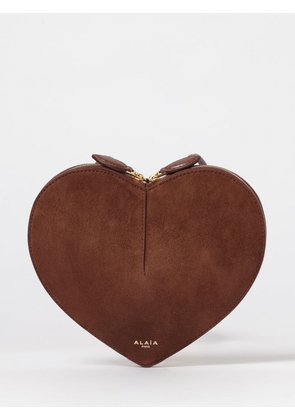Shoulder Bag ALAÏA Woman color Brown