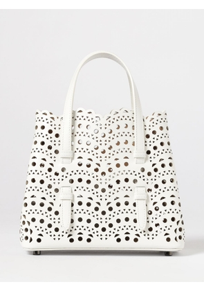 Handbag ALAÏA Woman color White
