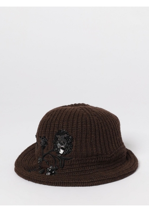 Hat ERMANNO FIRENZE Woman color Brown
