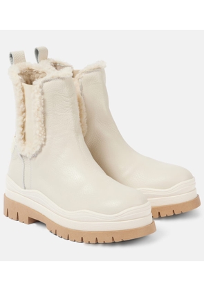 Bogner Arosa 8 shearling-lined leather Chelsea boots