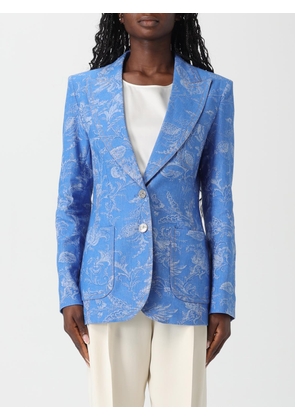 Jacket ETRO Woman color Blue