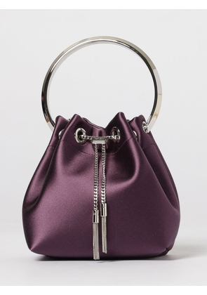 Shoulder Bag JIMMY CHOO Woman color Burgundy