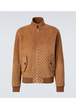 Gucci GG suede blouson