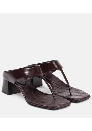 Bottega Veneta Marella 45 leather thong sandals