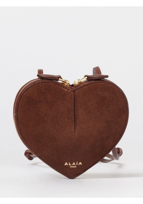 Shoulder Bag ALAÏA Woman color Brown