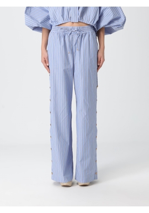 Pants ZIMMERMANN Woman color Gnawed Blue