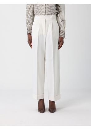 Pants MAX MARA Woman color White