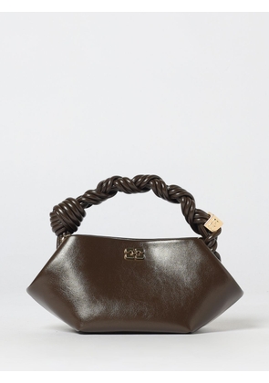 Handbag GANNI Woman color Brown
