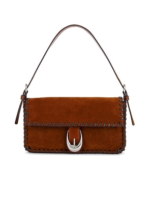 Staud Harlow Bag in Tabac & Espresso - Brown. Size all.