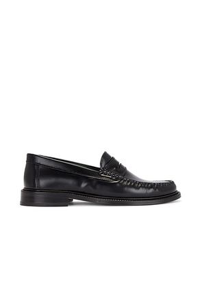 Vinny's Yardee Mocassin Loafer in Black Polido Leather - Black. Size 42 (also in ).