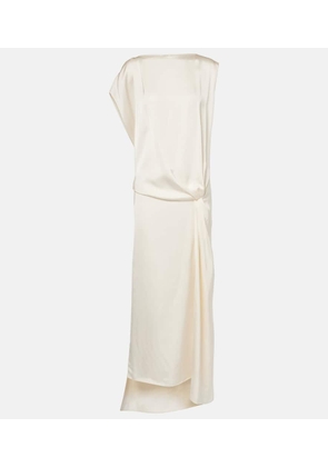 The Row Esmee satin maxi dress