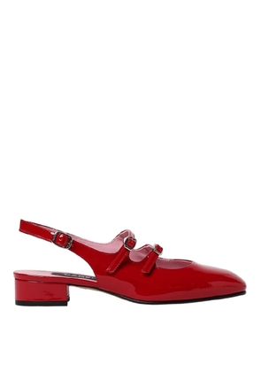 Carel Peche Red Mary Jane Pumps