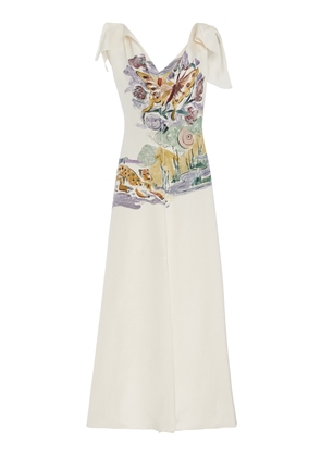 Altuzarra Jophee Printed Crepe Maxi Dress - Moda Operandi