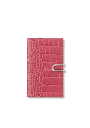 Smythson 2026 Panama Weekly Diary With Slide In Mara In Raspberry