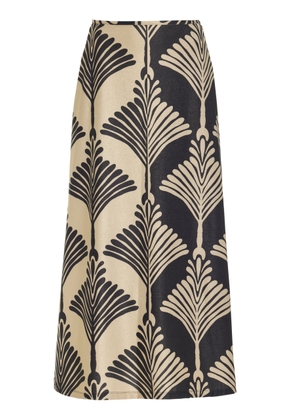 Johanna Ortiz Viento Sabanero Midi Skirt - Moda Operandi