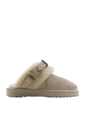 Burberry Buckle Fastening Flat Sandal