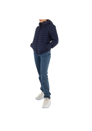 Save The Duck Mens Navy Blue Luke P-EM Quilted Down Jacket