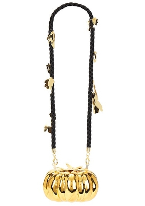 Vin. Heirloom Clutch in Brass - Metallic Gold. Size all.