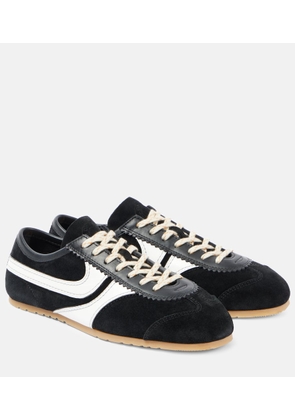 Dries Van Noten Leather and suede sneakers