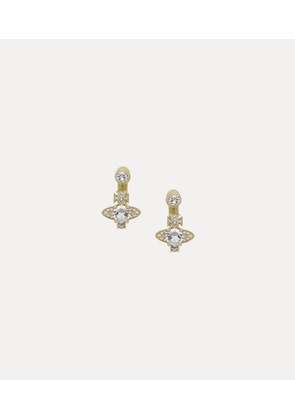 Vivienne Westwood Maitena Earrings Gold Cubic Zirconia Women